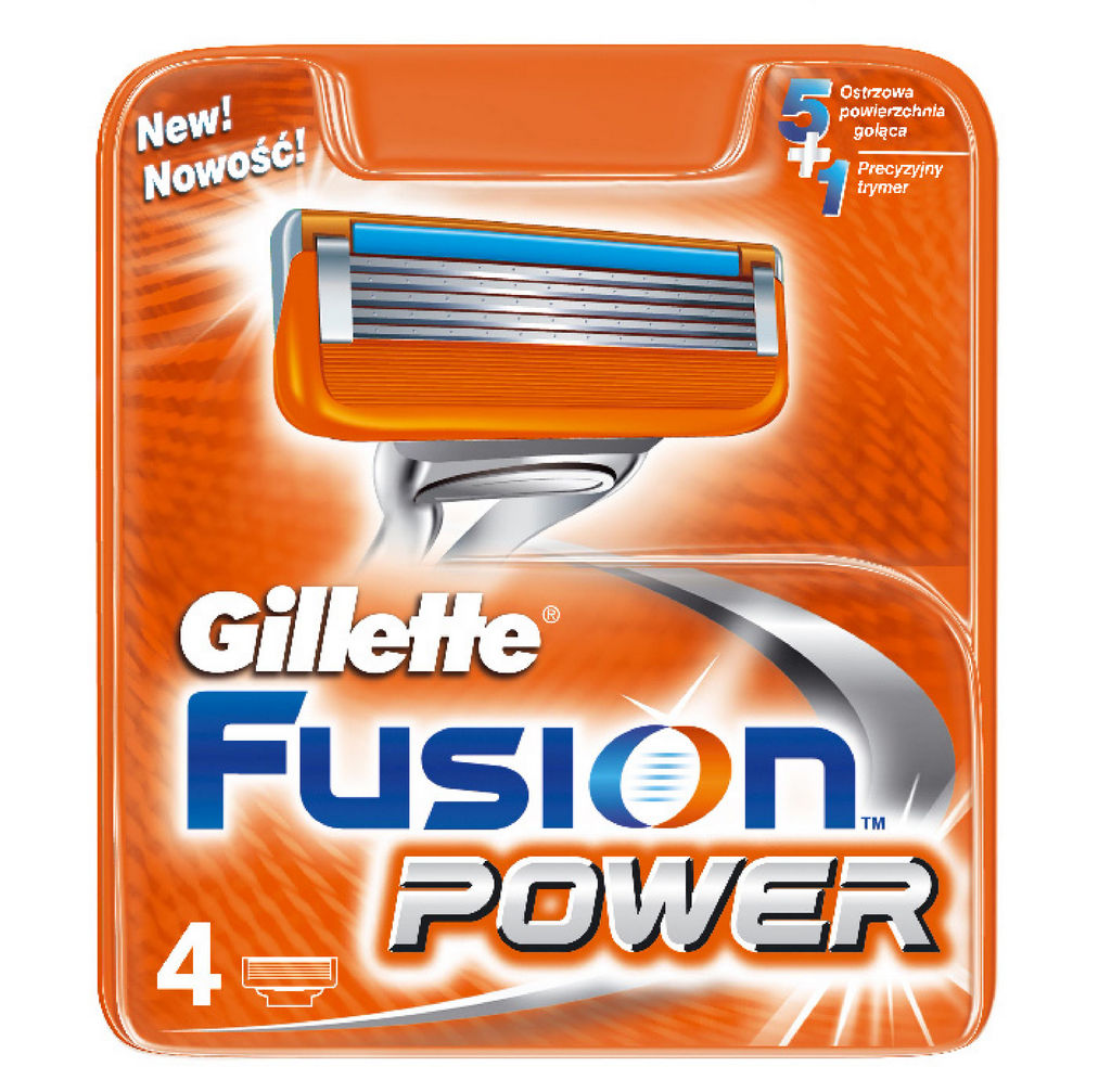 Vložki Gillette fusion power, 4/1